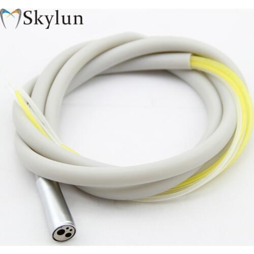 10PCS Dental 4 holes High Speed handpiece Hose 4 Holes Tubing Silicone tube handpiece pipe with connector SL1113