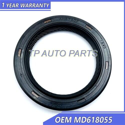 2 Pieces Oil Pump Seal Injector Seal Compatible With Mitsubishi OEM MD168055 AH8740F