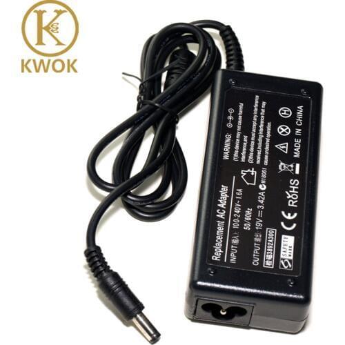 19V 3.42A 5.5X2.5mm AC Adapter For ASUS Charger a3 a6000 f3 x50 x55 A3 A8 F6 F8 F83CR X50 X550V V85 A9T K501 K50IJ K50i K52F