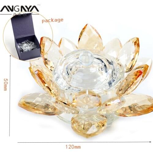 ANGNYA 1Pcs Lotus Nail Cup Acrylic Powder Liquid Crystal Glass Dappen Dish Bowl Holder Container Equipment Nail Tool with Box