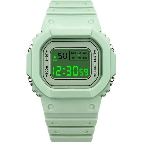 Womens Digital Watches Men Unisex Kids Watch Sport Female Clock Waterproof Wristwatch Dress Luminous Watch montre femme