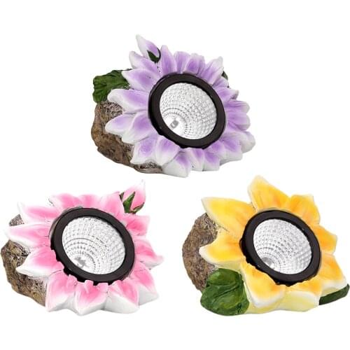 Decorative Solar Powered Light Lamp for Patio Backyard Balcony