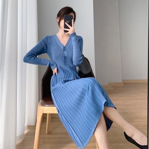 EHQAXIN Fashionable Knitted Dresses