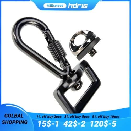 HDRIG SLR Camera Quick Camera Shoulder Strap Hanging Buckle Safety Question Mark Lock Buckle with Screw Fixing Set Photo Studio