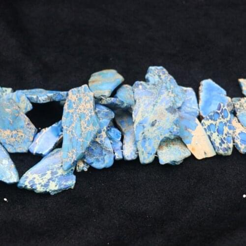 Kindgems Blue Emperor Imperial Barrel Beads Gems Stone Beads Strand Diy For Jewelry Making Women Casket Neckalce Accessories