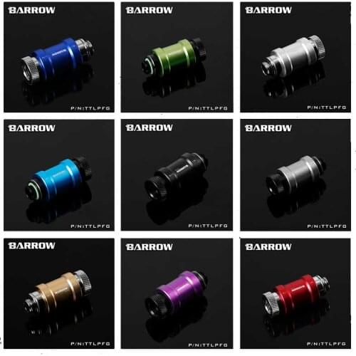 Barrow TTLPFG Valve,Flat push,Check Single-Female,water cooler fitting heatsink gadget