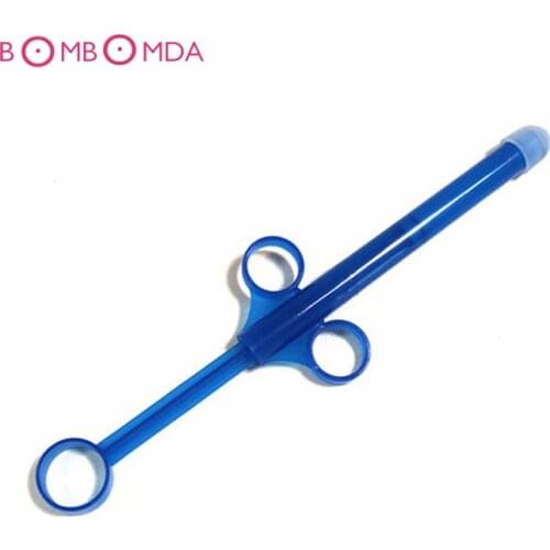 Enema Syringe Sex Aid Tools Anal Vagina Shooter Lube Launcher Lubricant Applicator Syringe Lube Tube Sex Toys For Men Woman