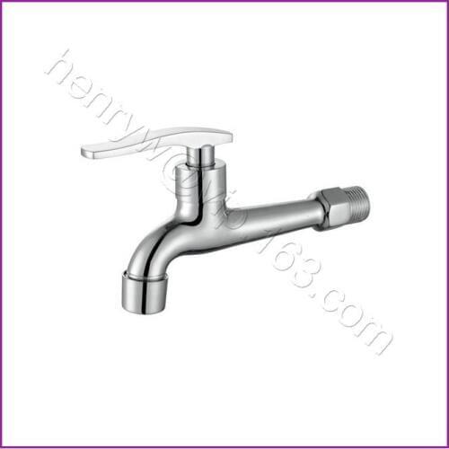 L15588- Wall Mounted Chrome Color Half Inch Brass Bib Tap