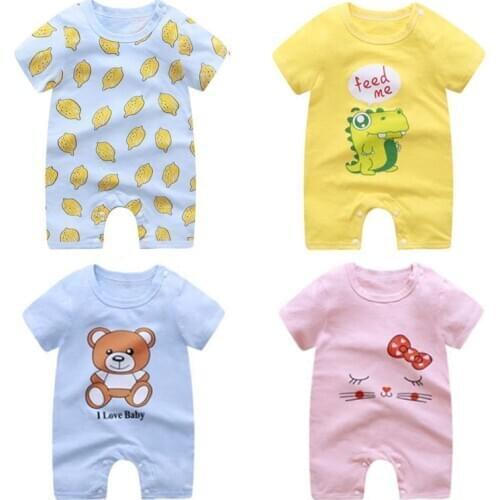 Summer Boys Girls romper Newborn Baby Clothes Baby Girl Romper Infant Costumes Pajamas Infant Outfits Clothing For Boys Girls