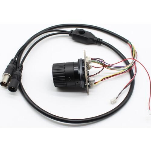 HD 1080P 2mp CCTV Camera Module Starlight IMX307+NVP2441 4 in 1 AHD TVI CVI CVBS Security PCB board + cs lens osd cable