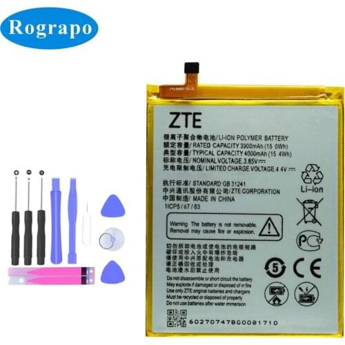 Original 4000mAh Replacement Mobile Phone Battery For ZTE Blade A6 Max
