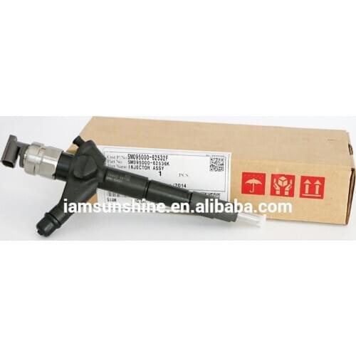 Genuine diesel injector 095000-6253,16600-EB70D for common rail injector