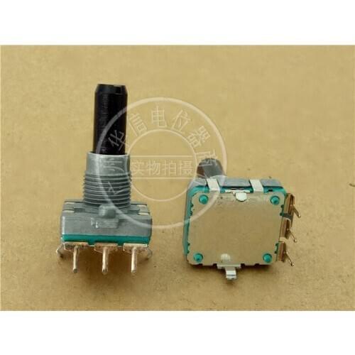 1pcs/lot Japanese ALPS potentiometer EC16B encoder [with 24 steps] Handle length 23MMF