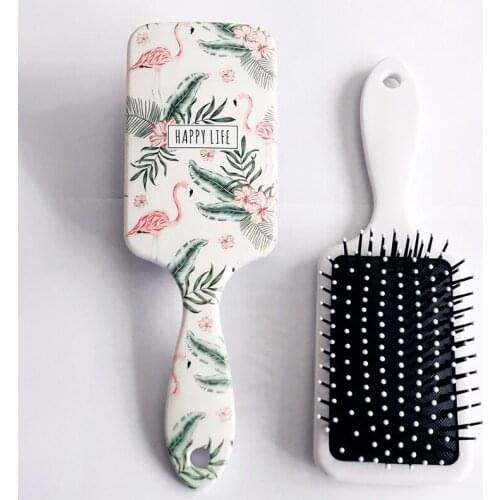 1PC Cross-border Hot-selling Birds Cartoon Hairdressing Comb Cute Plastic Ice Cream Air Cushion Head Meridian Hair Accessories