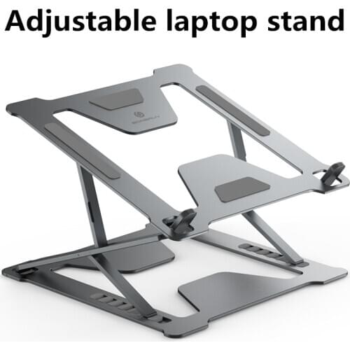 Adjustable Foldable Laptop Stand Non-Slip Desktop Notebook Holder Laptop Stand For Macbook Pro Air iPad Pro DELL HP