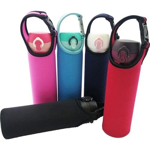 420/550ml Heat Insulated Cup Sleeve Water Bottle Cover Case Protector Storage Bag with Handle Portable Insulator Sleeve Bag
