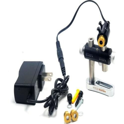 Dot/Line/Cross Focusable 50mw 650nm Violet Blue Laser Module w 2-axis Holder 1342