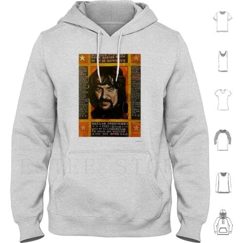 Waylon Hoodies Long Sleeve Country Music Honkytonk Hippies Cowboys Of Hazard Ray Stephenson Babirs Grow Up