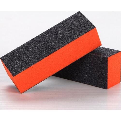 1set(10pcs) Nail Art Black UV Gel Polishing Sanding Sponge Buffing Buffering File Block Foam Sandpaper Manicure Tools File Nail