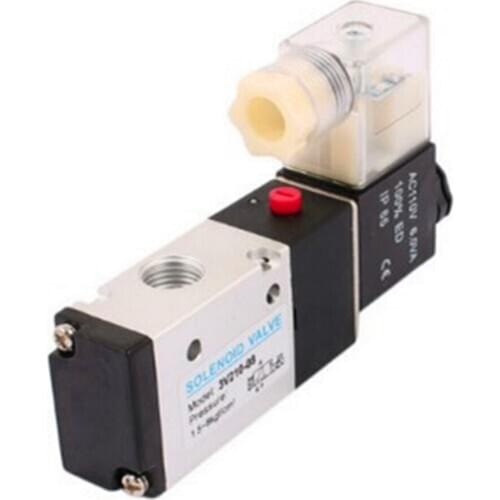 1 Pc 3V210-08-NC AC 110V 2 Position 3 Way RC1/4 Neutral Air Selector Solenoid Valve