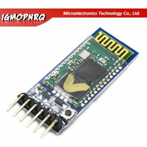 1PCS HC05 HC-05 Master-Slave 6pin JY-MCU Anti-Reverse, Integrated Bluetooth Serial Pass-Through Module, Wireless Serial