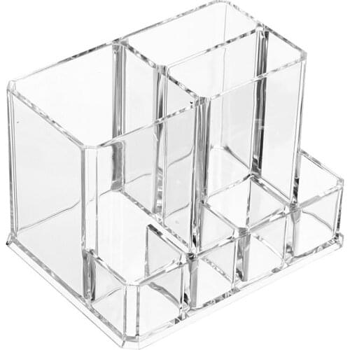 1Pcs High Quality Brush Makeup Brush Cosmetic Storage Box Stand Up Makeup Rack Makeup Brush Lipstick Storage Box Makeup Box