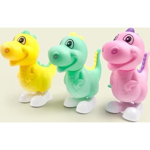 1Pcs Random Color Cartoon Animal Pattern Funny Wind Up Children Toys Cute ABS Kids Clockwork Toys Fashion Home Ornament