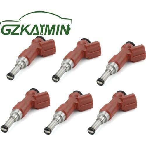 6Xquality fuel inejctor injection nozzle Fuel Injectors 23209-31050 23250-31050 for Lexus for Toyota 3.5L V6 2005-2011 n- n