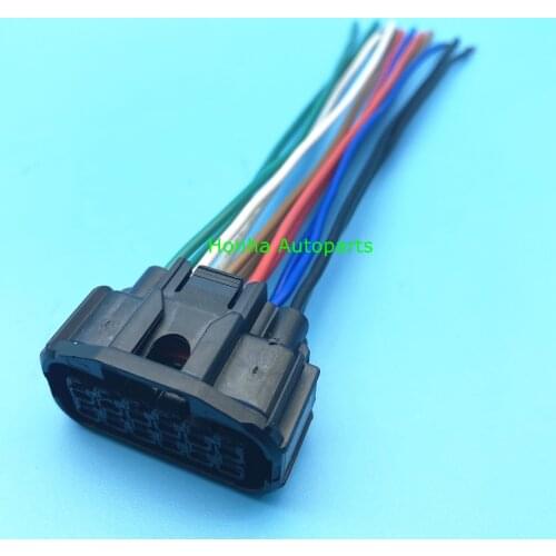 Free Shipping 2/5/10/20/50pcs 12 pin 6189-7410 Automotive LED headlight connector wire harness