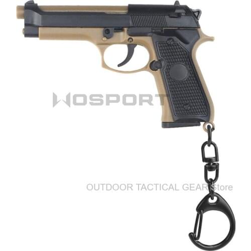 Engineering plastics M92 keychain(1:4) for Tactical Equipment Movie Props AC-14