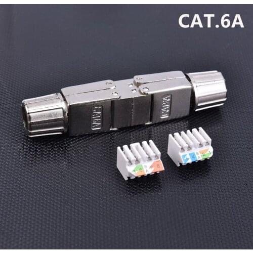 Cat6A/7 Cable Extender Junction Adapter Connection Box RJ45 Lan Cable Connector