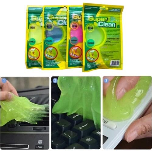 Convenient Clean Glue New Peculiar Dust Removal Keyboard Glue No Dead Angle Car Dust Removal Glue Cleaning Tool 5 PCS