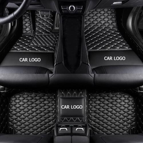 CUWEUSANG Custom Car floor Mat for SsangYong Korando Actyon Rexton Chairman Kyron Wearproof Carpets car foot mats