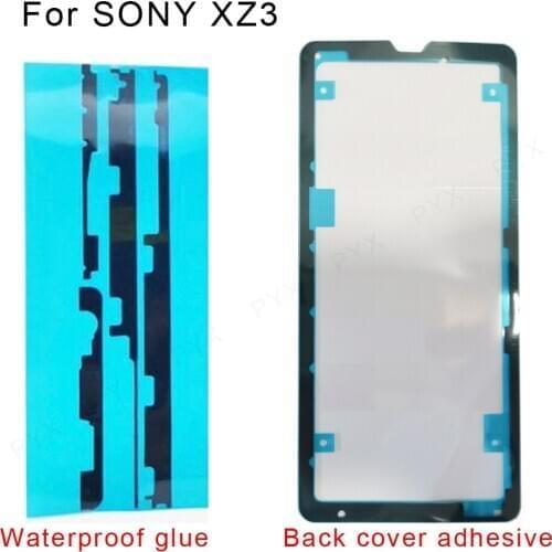 For SONY Xperia XZ3 H9493 Front LCD Display Waterproof Adhesive Back Door Battery Cover Sticker Glue Replacement 6.0"