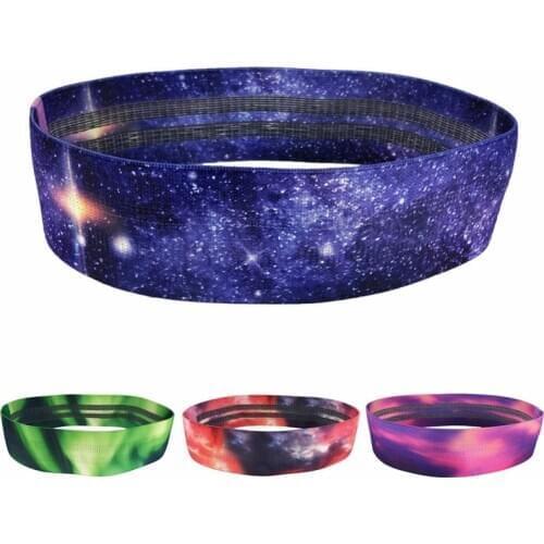 Star Sky Pattern Resistance Bands Fitness Rubber Sport Gum loops Yoga Gym Pull Rope Exercises Elastic Bands Workout Equipment