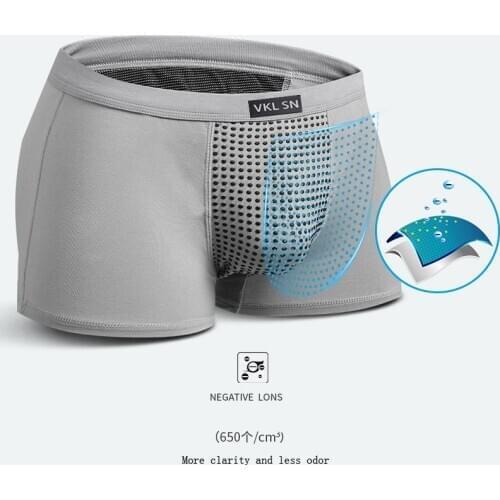 Hot Shorts Mens Underwear Soft Boxers Cotton Boxer Men Solid Boxer Shorts Plus Size Boxers Mens Underwear Magnetic Underwear