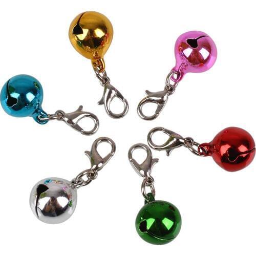 Hobbies Decoration Pet Supplies Bell Coloured Coloured Cats Dog Dog Dog Gifts Collar Clasp Punny