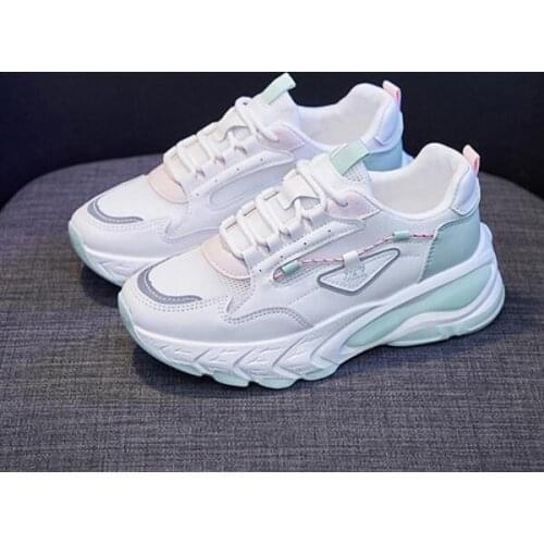 New Womens Sneakers Fashion Ladies Fitness Shoes Casual Vulcanized Summer Light Mesh Breathable Female Running Shoes