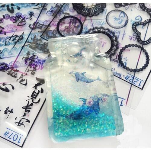 3pcs/lot whale girl Moustache transparent material With use of epoxy Mold Making Mould Jewelry Tool filling for DIY jewelry