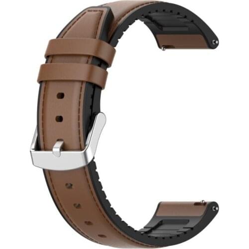 20/22mm Watch Leather Band For Huawei Watch GT2 Pro Silicone Leather Watchband Business Leather Strap