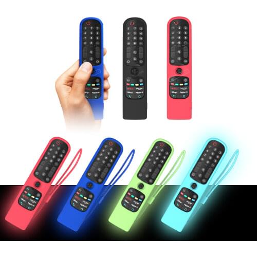 Sikai Silicone Case for LG Magic Motion AN-MR21GA Voice Remote Control OLED QNED NanoCell TV 2021 Model AN MR21GA Remote Case