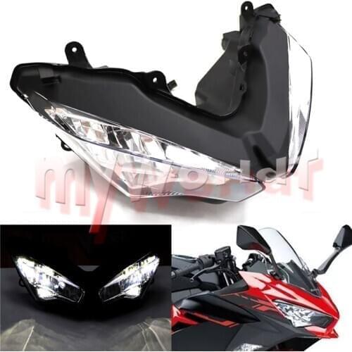 LED HeadLight Assembly Headlamp Fit For Kawasaki Ninja250 2018 2020 Ninja 650 2019 Motorcycle