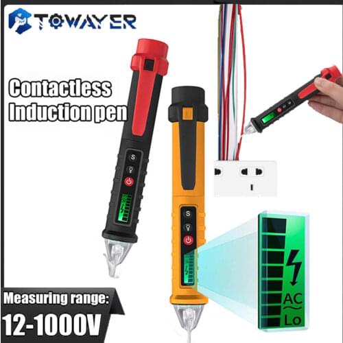VC1010 Voltage Detector Intelligent Non-contact Pen AC Tester Meter Tester Pen Electric Indicator LED Sensor Volt Current Tester