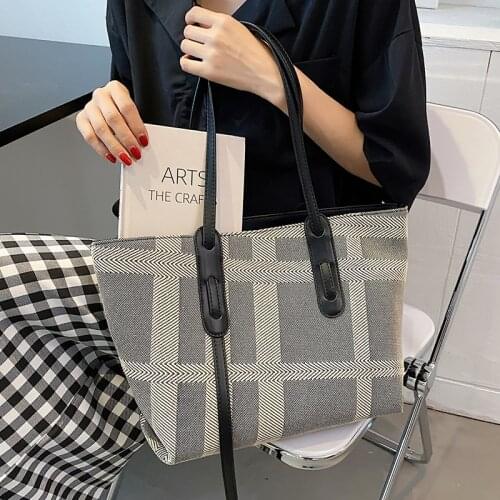 Women Large Capacity Handbags High Quality Ladies Canvas Shoulder Bag Fashion Female Messenger Bags Casual Travel Tote Bags New