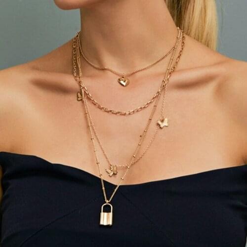 YUEFUZHANG Gold Chokers