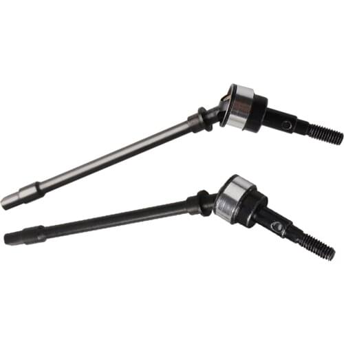 1/10 RC Car Accessories 2x Universal CVD Drive Shafts Joints for Axial SCX10