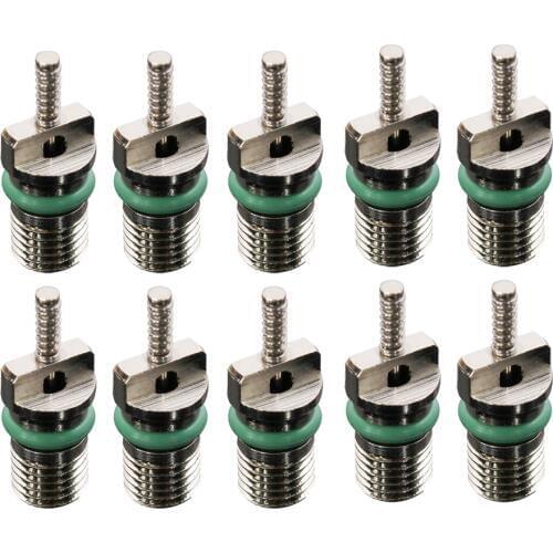 10Pcs Car AC R134A Valve Core Needles Assortment 134a Refrigerant Heat Resistant