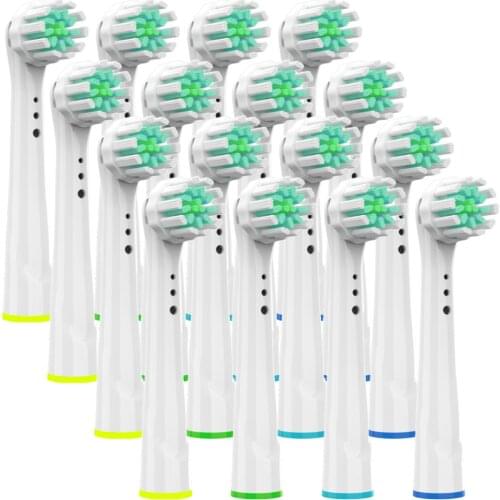 16Pcs Replacement Toothrush Heads for Oral B Gum Care Toothbrush Heads Oral-b Braun 7000/Pro 1000/9600/ 500/3000/8000
