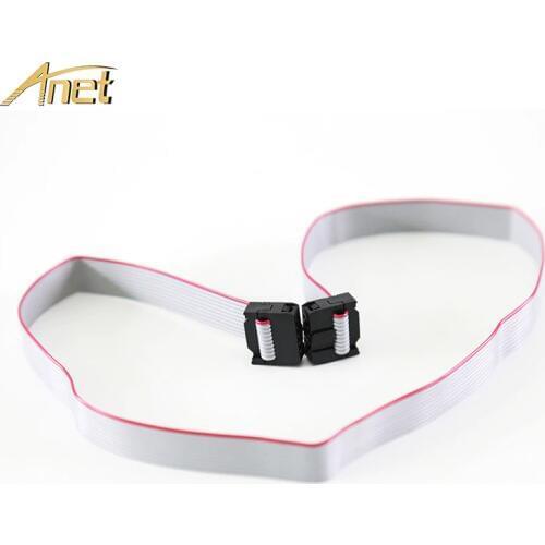 5Pcs Anet 3D Printer parts Screen cable AWM 2651 105C 300V 10 Pin Flexible Flat Ribbon Cable Gray For LCD Screen Prusa I3