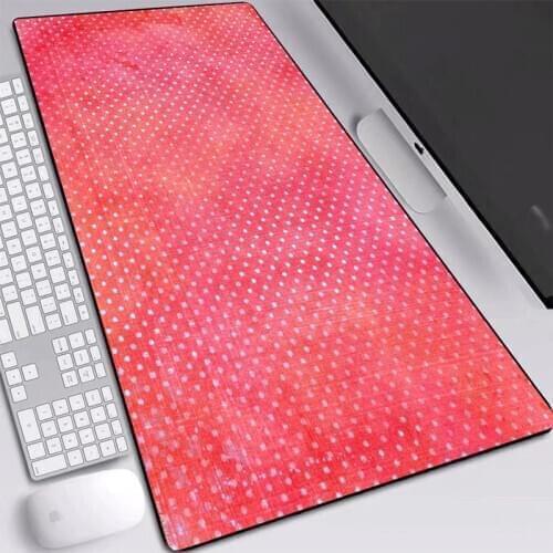 Mouse Pad Large XXL Retro Solid Color High-end Rubber Locking Edge Soft Mouse Accessories Laptop PC Mice Pad for Office Desk Pad